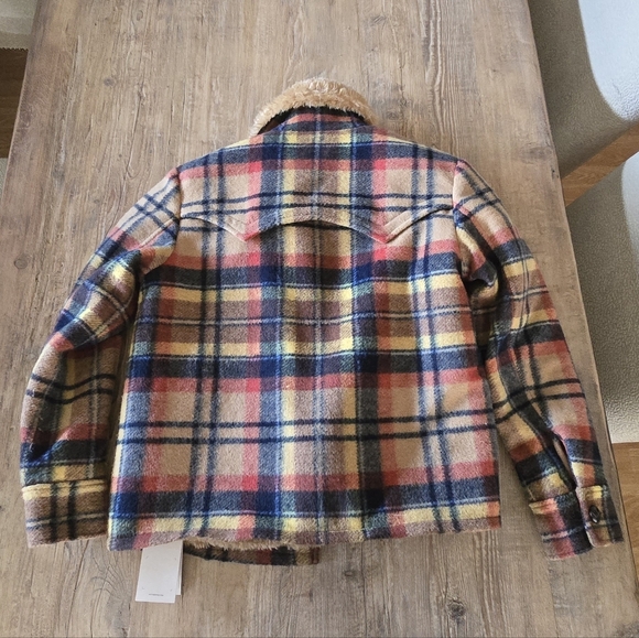 NWT Mother The After School Special Plaid Jacket - Picture 6 of 16